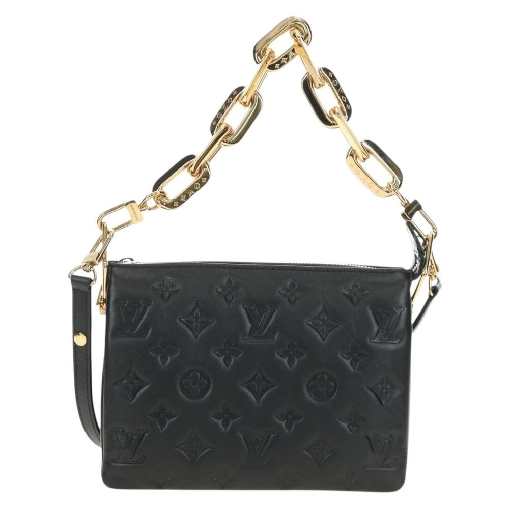 Louis Vuitton Kussan BB Shoulder Bag Black
